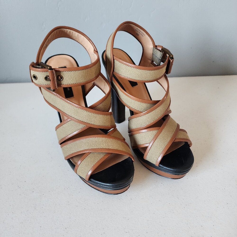 Ann Taylor Platform Sandals "Euc" - image 2